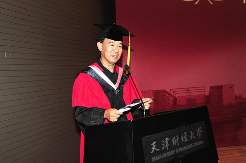 导师代表发言